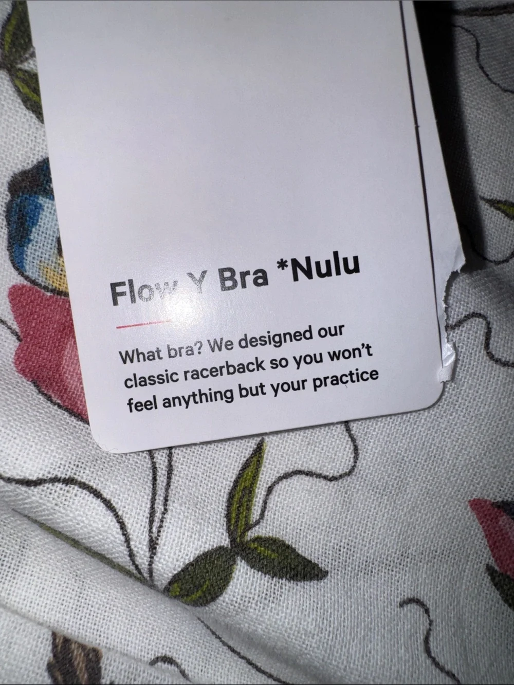 lululemon Flow Y Bra Nulu